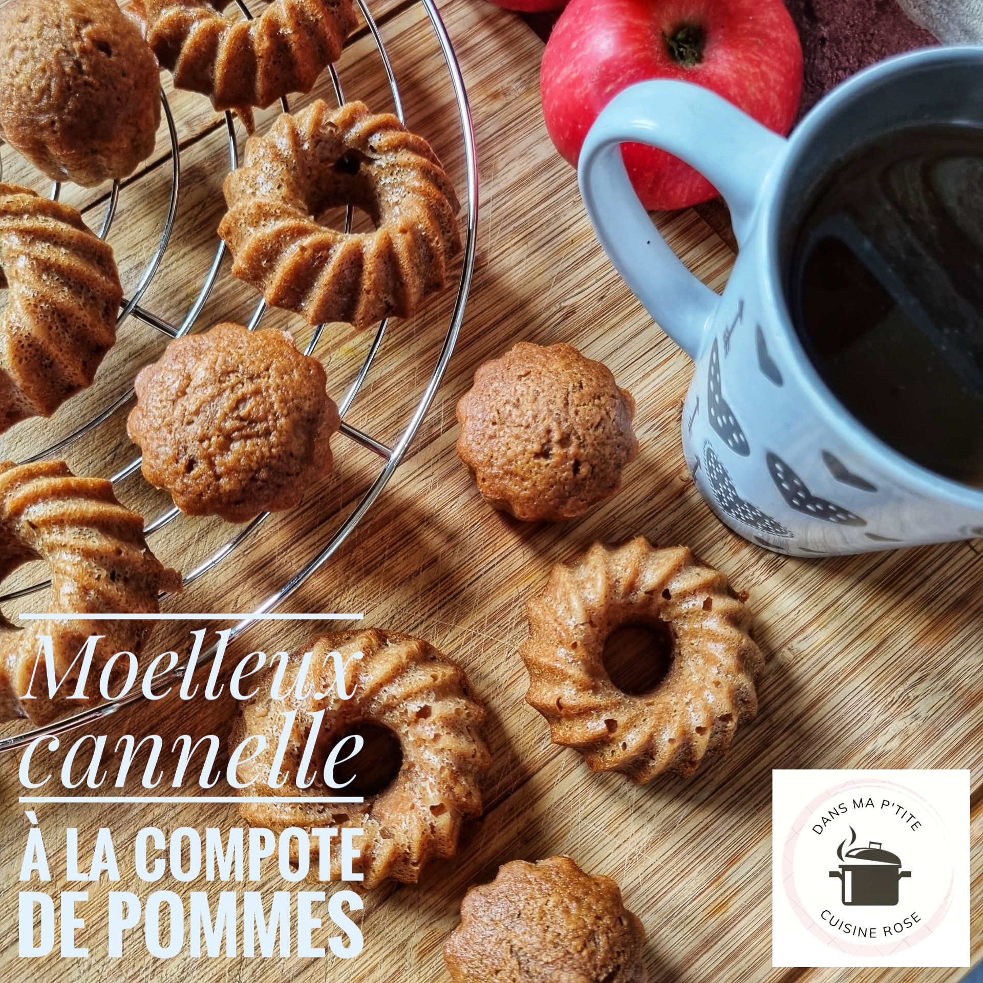 Moelleux cannelle à la compote de pomme (au Companion ou non)