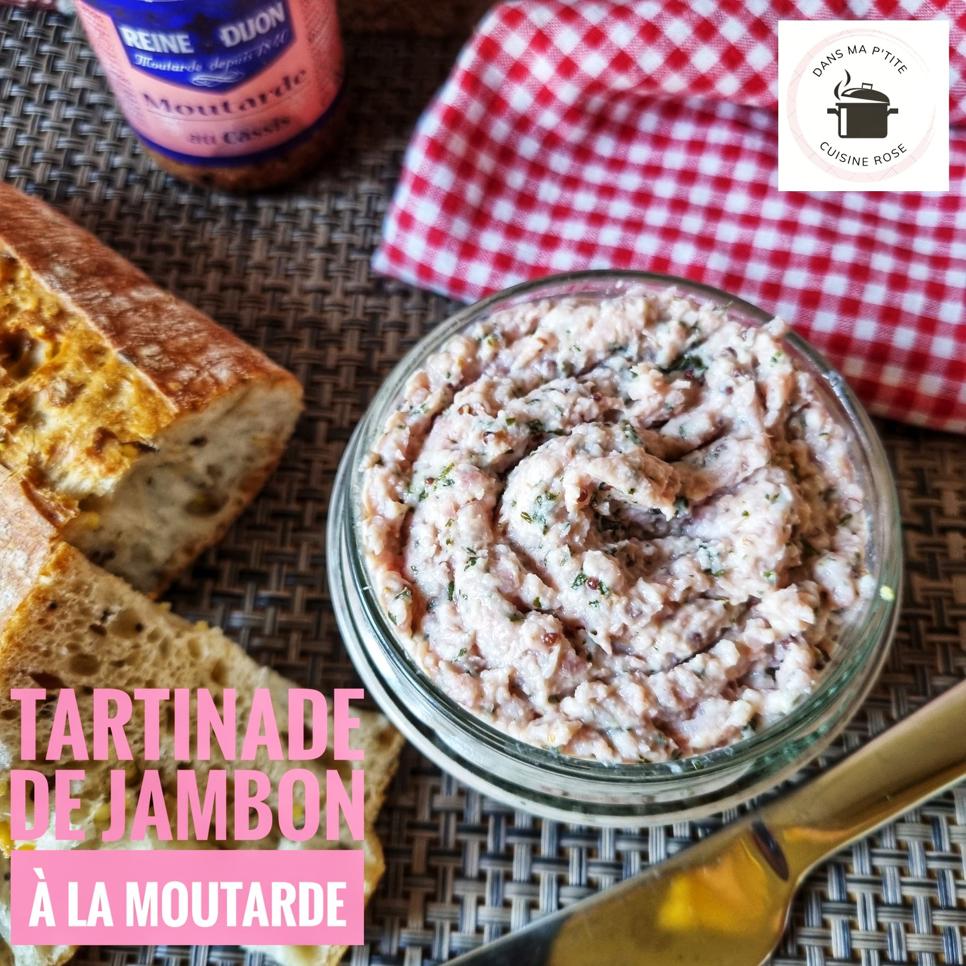 Tartinade de jambon à la moutarde (au Companion ou non)