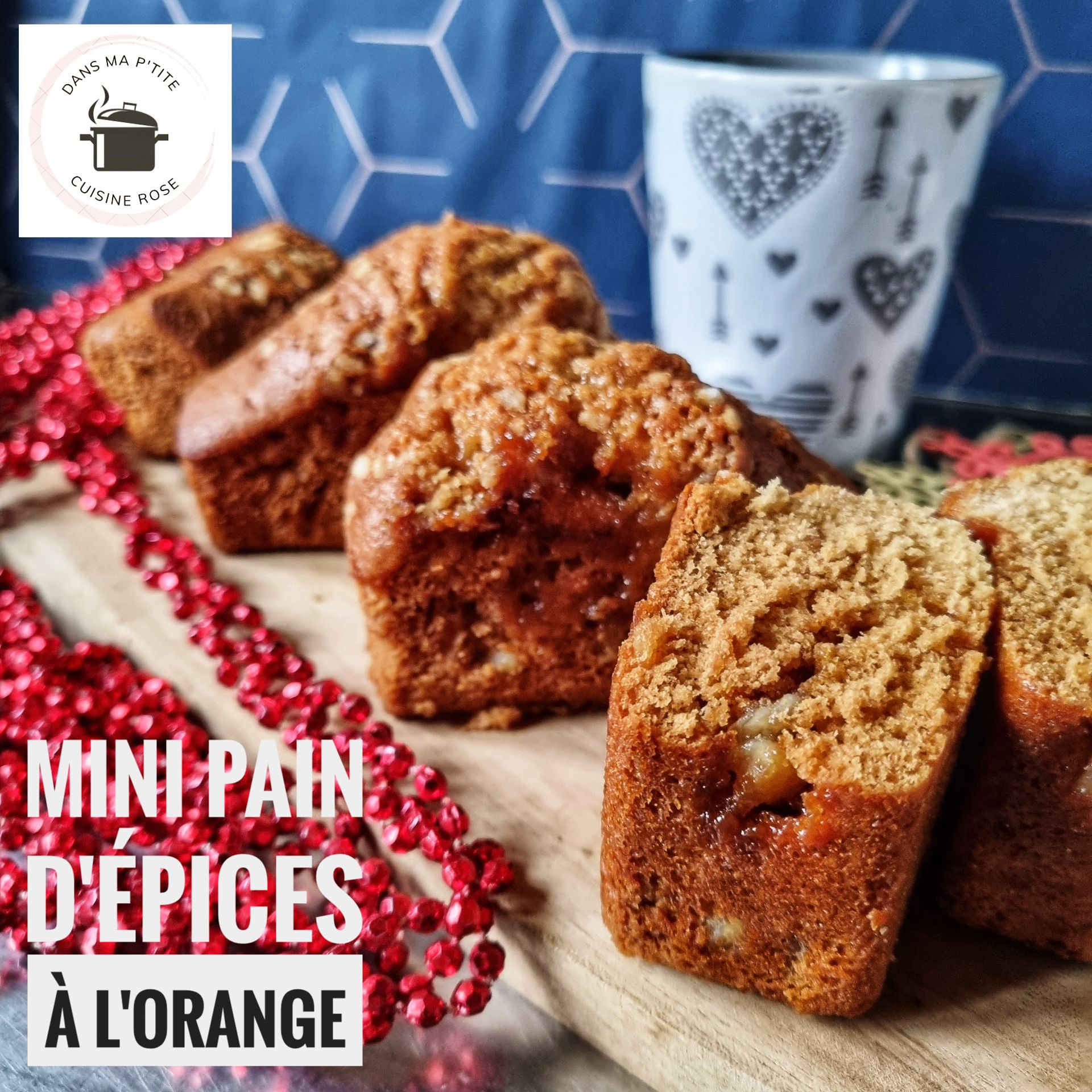 Mini pain d’épices à l’orange (au Companion ou non)