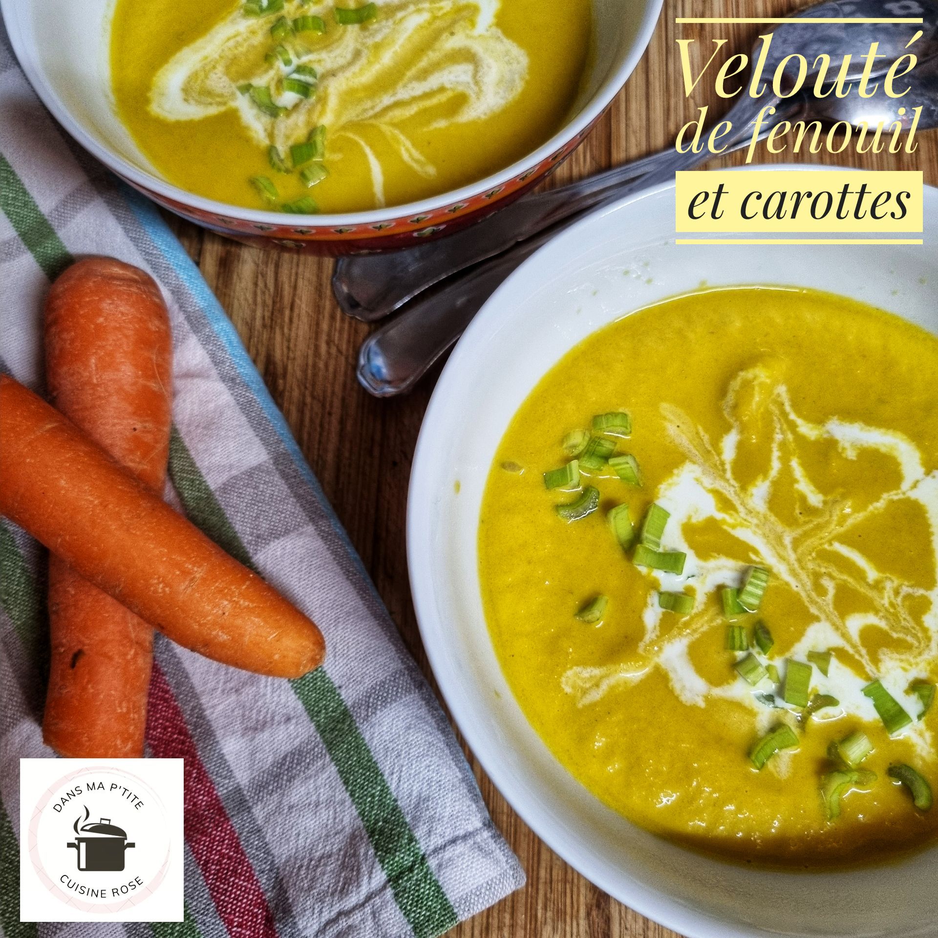 Velouté de fenouil et carottes (au Companion ou non)