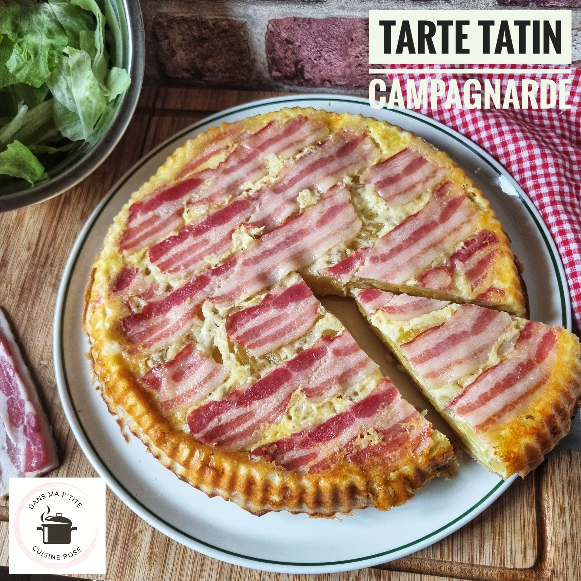 Tarte tatin campagnarde (au Companion ou non)