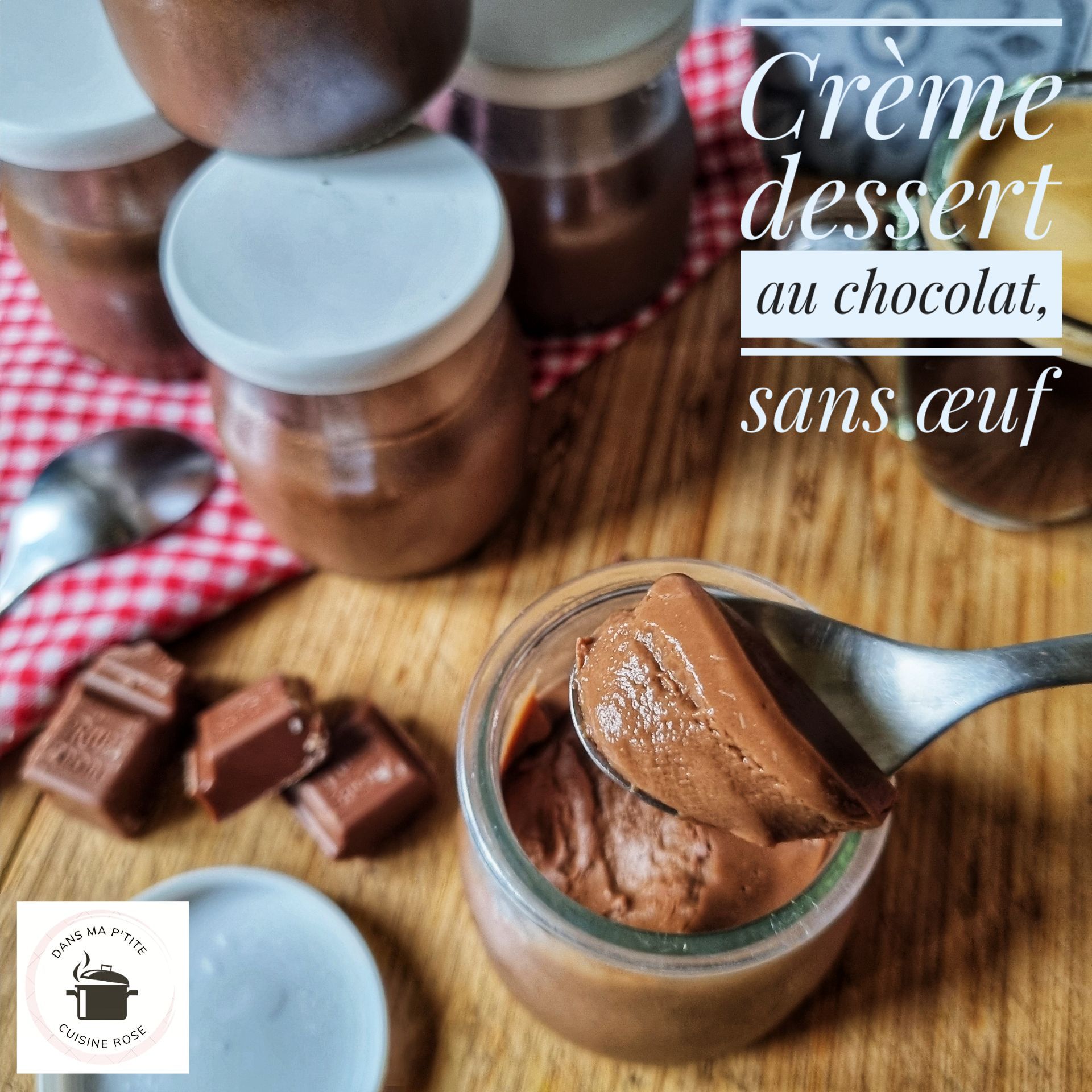 Crème dessert au chocolat, sans oeuf (au Companion)