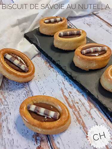 Biscuits de Savoie au Nutella - Dans vos assiettes