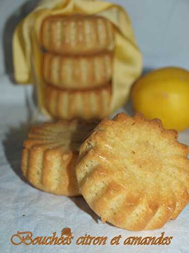 Bouchées citron et amandes