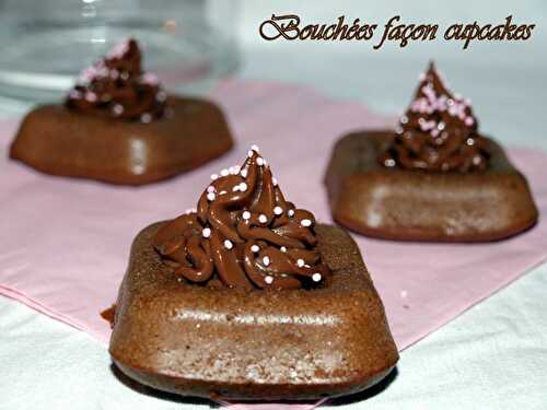 Bouchées façon cupcakes