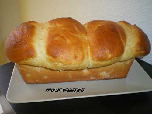 Brioche Vendéenne