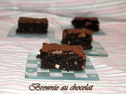 Brownie au chocolat