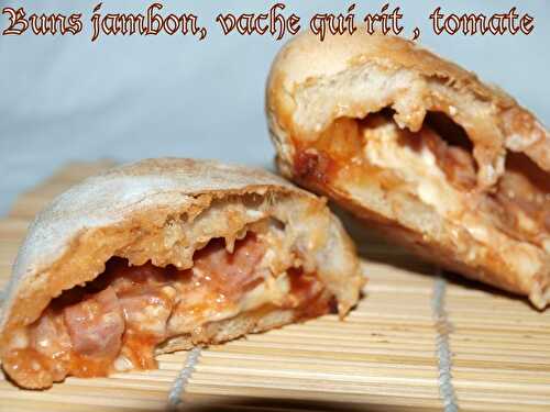 Buns jambon , vache qui rit , tomate + Partenaire