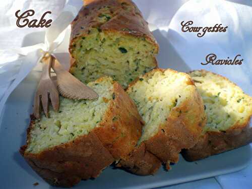 Cake aux courgettes et ravioles