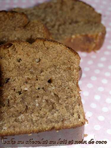 Cake chocolat au lait et noix de coco + Partenaire