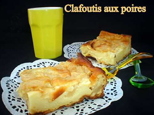 Clafoutis aux poires