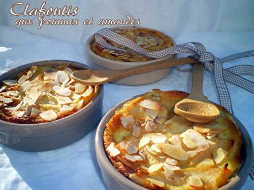 Clafoutis aux pommes et amandes