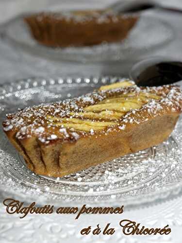 Clafoutis aux pommes et chicorée