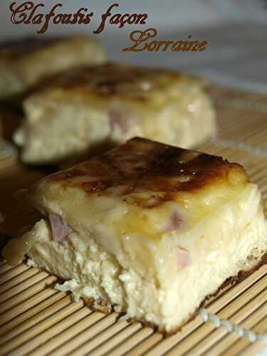 Clafoutis façon Lorraine