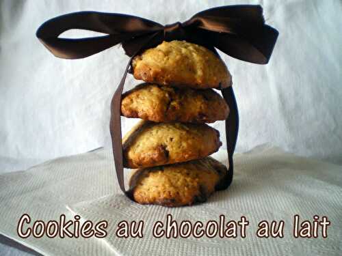 Cookies au chocolat au lait