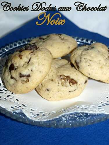 Cookies dodus aux chocolat et noix