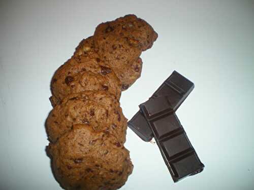 Cookies tout chocolat