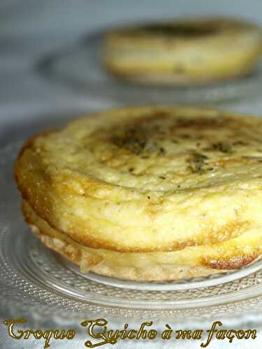 Croque quiche à ma façon