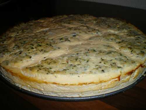 Gâteau de poisson et aux herbes