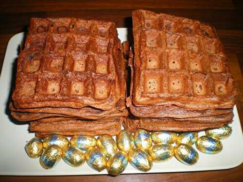 Gaufres au chocolat