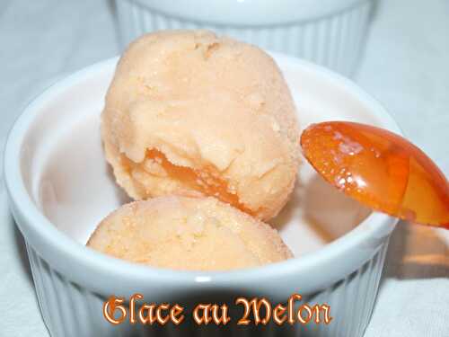 Glace au melon