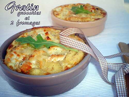 Gratin de gnocchies et 2 fromages