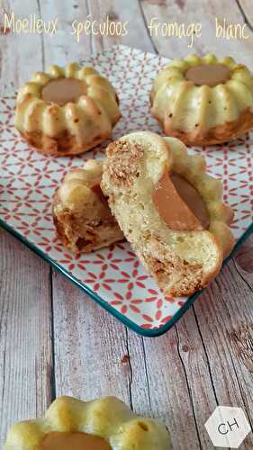 Moelleux au spéculoos et fromage blanc