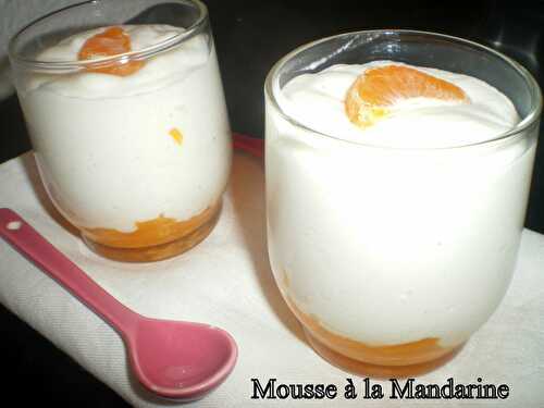 Mousse à la mandarine