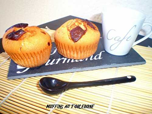 Muffins au Toblerone