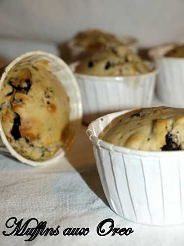 Muffins aux Oreo