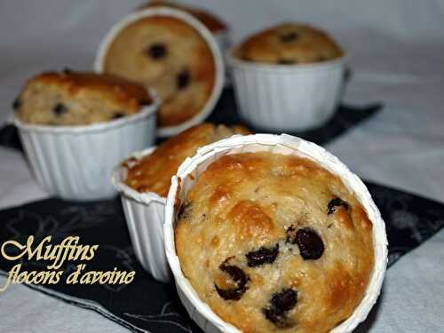 Muffins flocons d'avoine