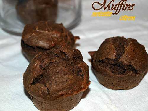 Muffins noisette et citron