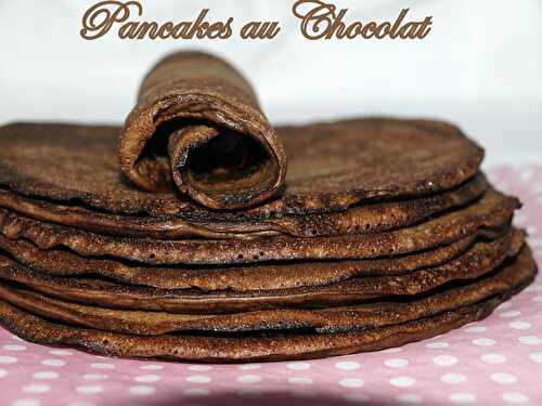 Pancakes au chocolat + Remerciement
