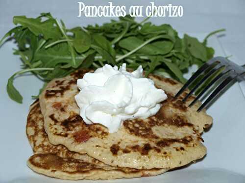 Pancakes au chorizo