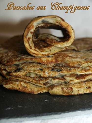 Pancakes aux champignons