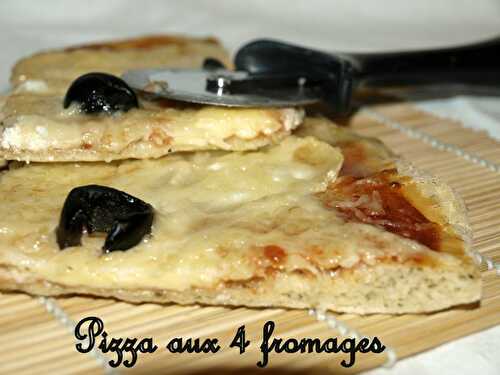 Pizza aux 4 fromages