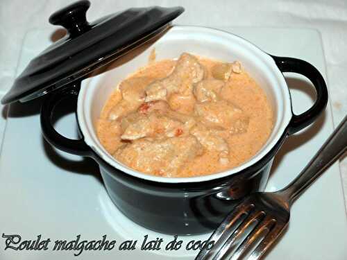 Poulet malgache au lait de coco