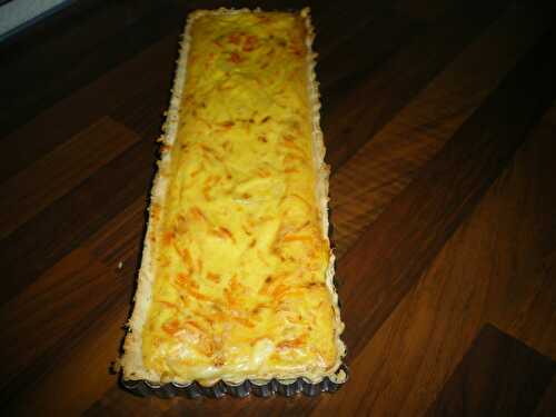 Quiche carottes et vache qui rit