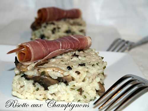 Risotto aux champignons