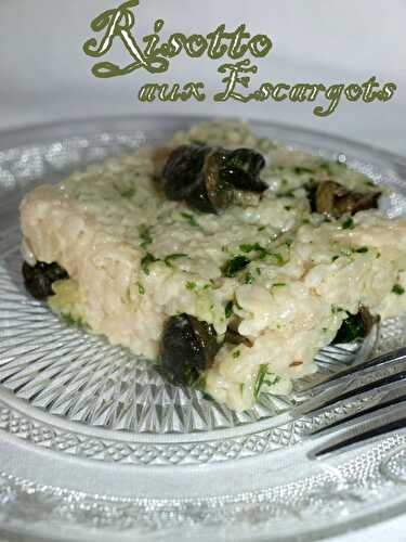 Risotto aux escargots + Partenaire