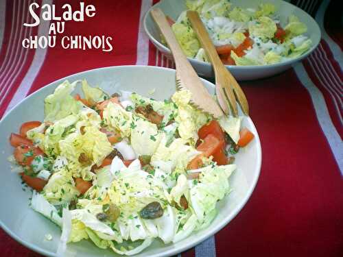 Salade au chou chinois