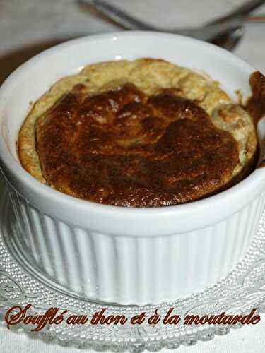 Soufflé au thon et à la moutarde