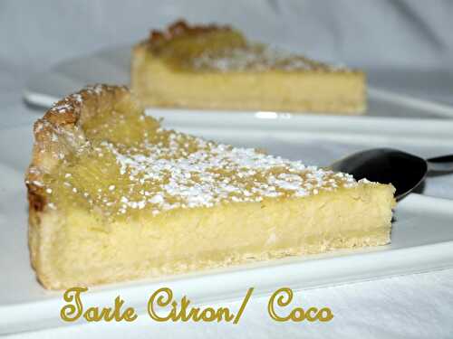 Tarte au citron /coco