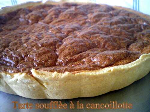 Tarte soufflée à la cancoillotte