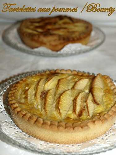 Tartelettes aux pommes et Bounty