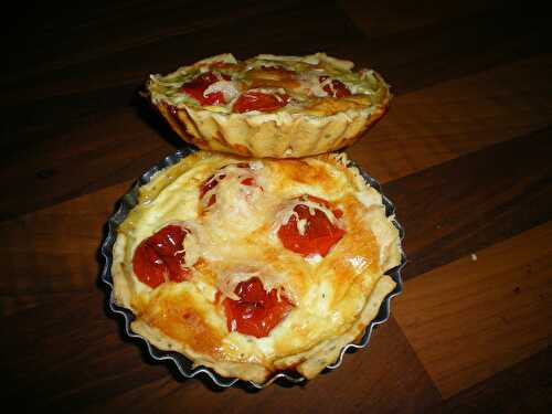 Tartelettes bacon et tomates cerises