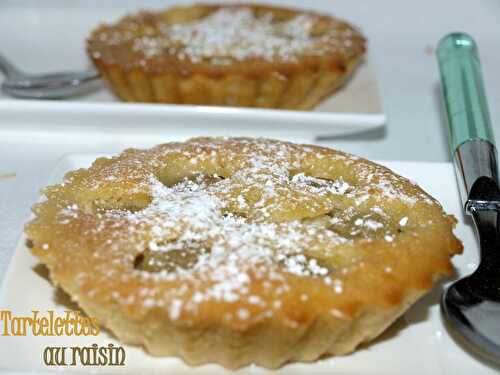 Tartelettes sans pâte au raisin