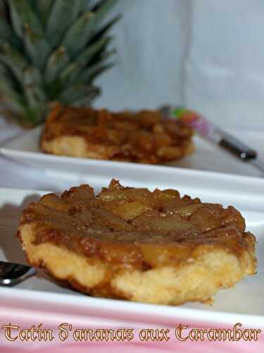 Tatin d'ananas aux Carambar