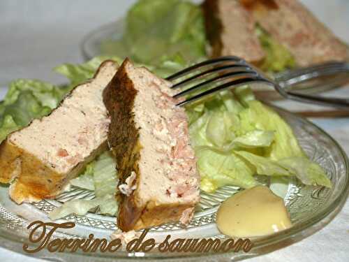 Terrine de saumon ultra légère