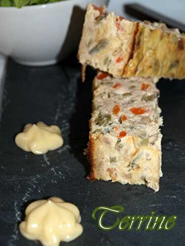 Terrine de thon à la macédoine de lègumes